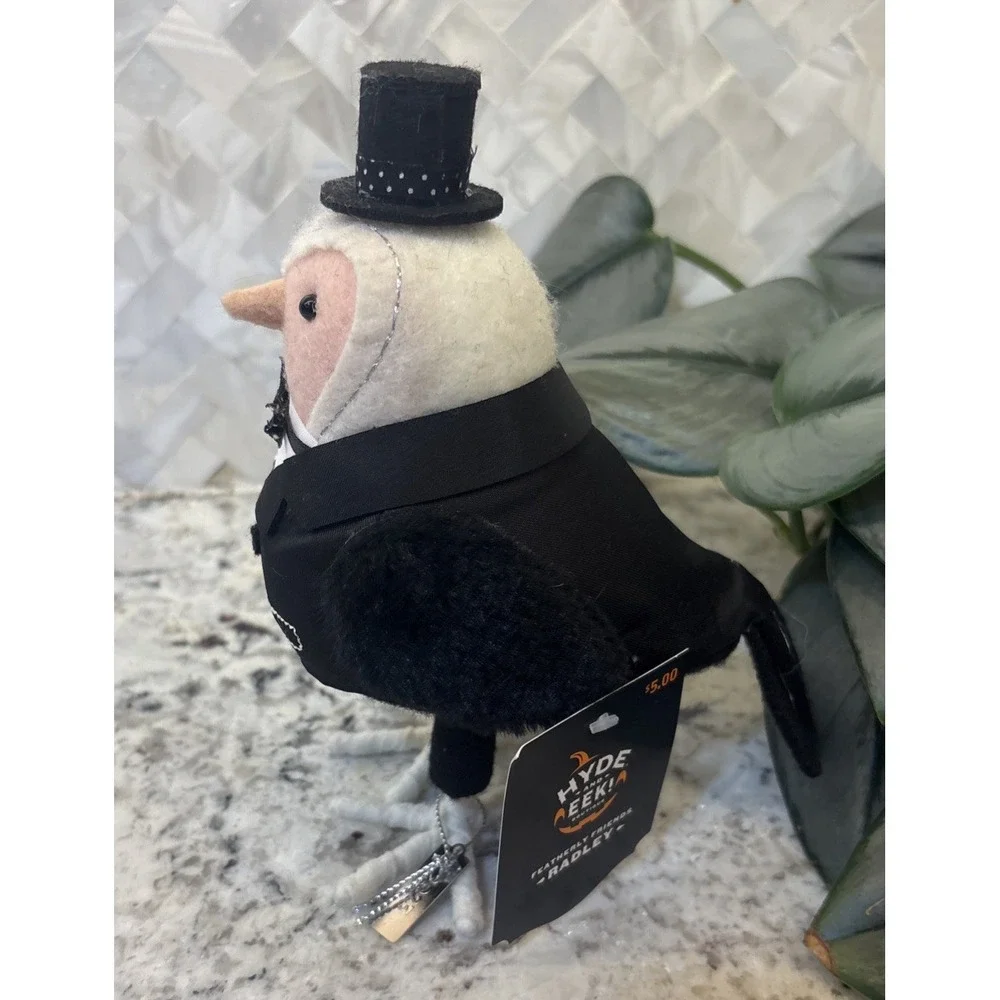 Target Halloween Hyde And Eek 2023 Radley tuxedo Fabric Bird Featherly Friends